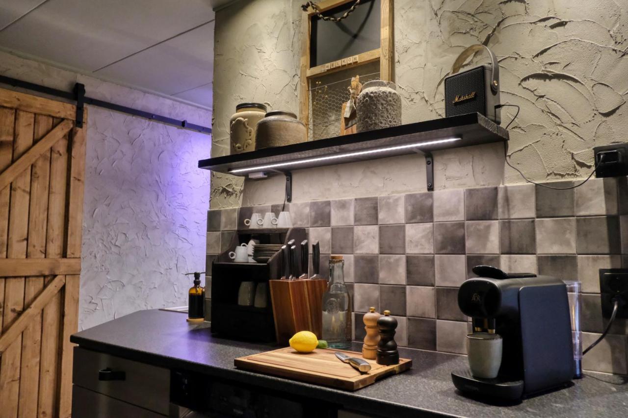 Lodge In Een Bosrijke Omgeving Met Hottub & Sauna Opt Rheezerveen Exteriér fotografie