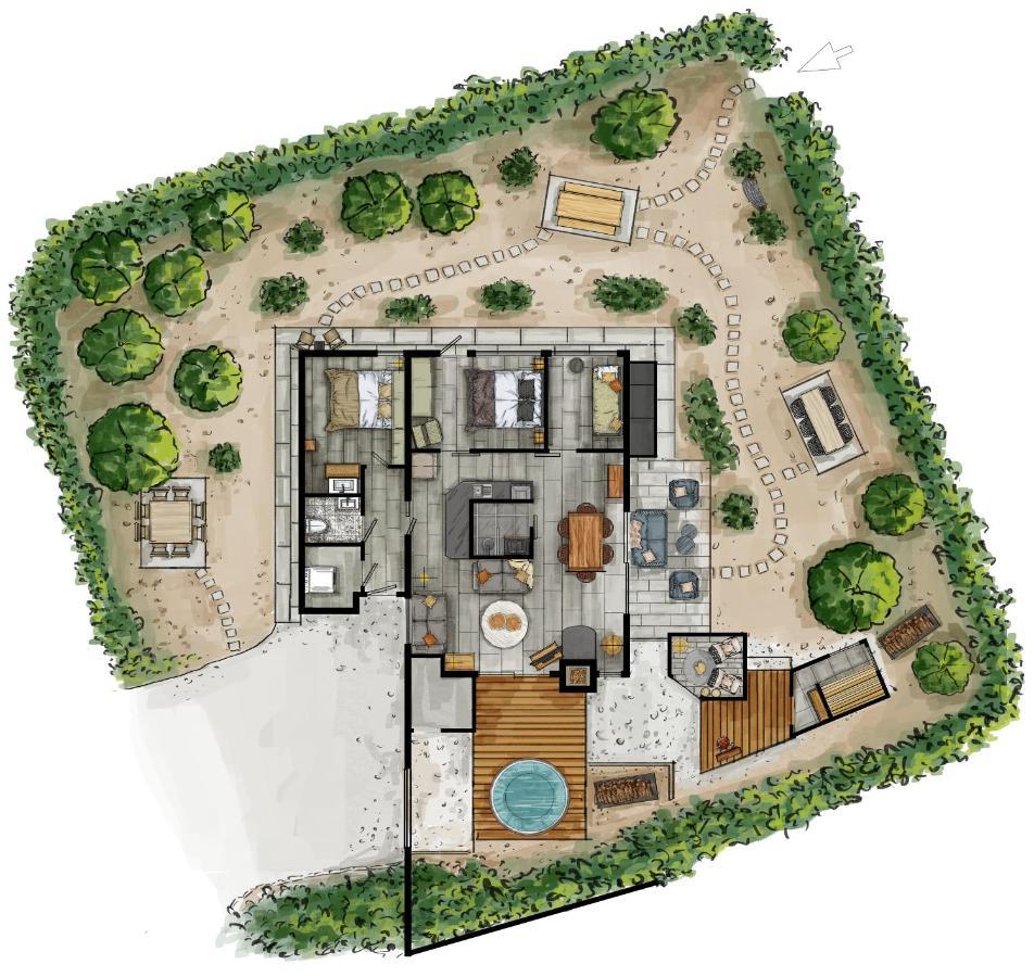 Lodge In Een Bosrijke Omgeving Met Hottub & Sauna Opt Rheezerveen Exteriér fotografie